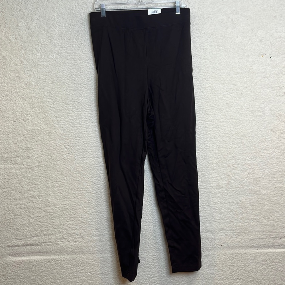 NWT inc International Concepts Womens Midrise Brown Stretch Pants 28W PLUS SIZE
